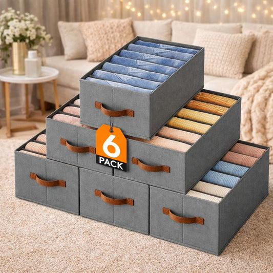 ExtraSpace™ Perfect Storage Organizers – Pack of 6